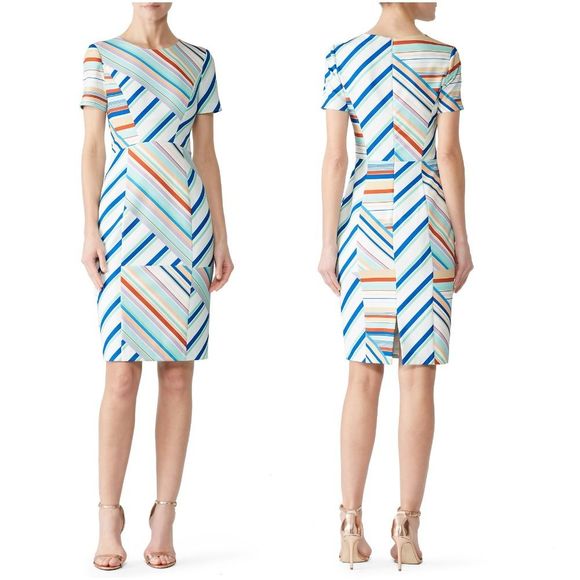 black halo jodee sheath dress